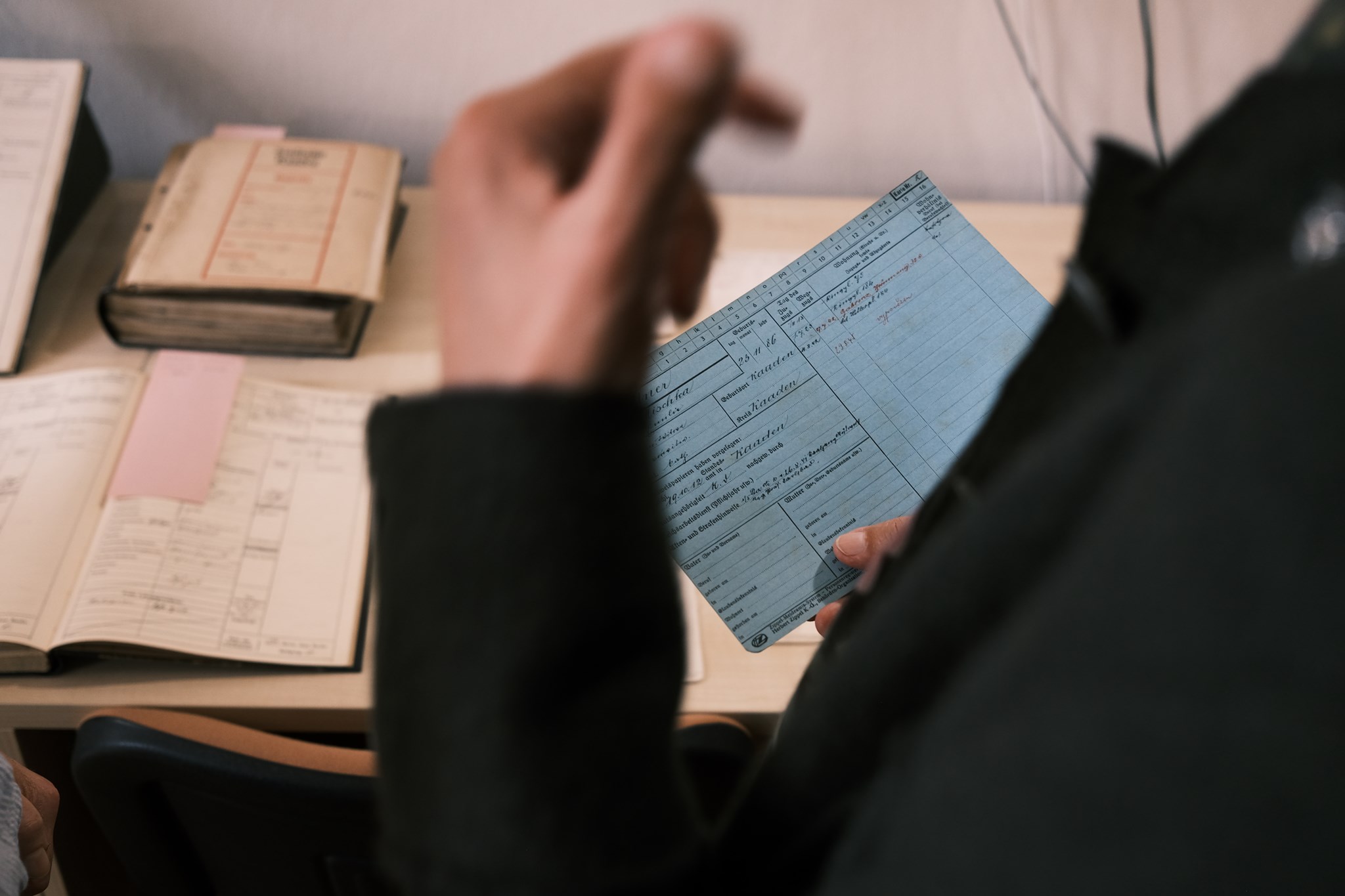 Die Übergabe des Familienarchives in Kaaden